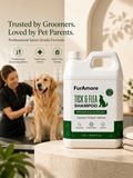 FurAmore bulk 5L neem and lemon anti-tick dog shampoo for vet clinics and groomers
