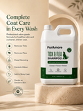 FurAmore 5L neem lemon dog shampoo — natural tick and flea protection for salons