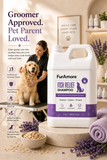 FurAmore bulk 5L oatmeal dog shampoo for sensitive skin — vet clinics and academies