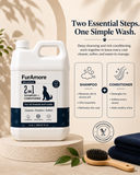 FurAmore 5L 2-in-1 dog shampoo and conditioner — cleans and conditions in one step