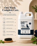 Professional 2-in-1 dog shampoo conditioner 5L — saves time in busy salons, India
