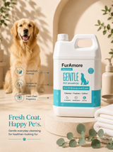 FurAmore bulk 5L gentle dog shampoo for vet clinics and pet hotels