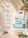 Professional Aqua Fresh gentle dog shampoo 5L — pH-balanced, lick-safe bulk, India