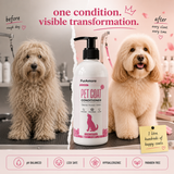 How to use FurAmore professional Floral Shine 1L conditioner in grooming salons — 3 steps