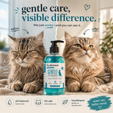 FurAmore cat shampoo aqua fresh mild formula lick-safe