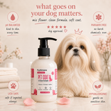 How to use FurAmore Mix Flower pet coat conditioner 3 steps after shampoo