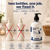 FurAmore 2-in-1 dog shampoo conditioner before after shiny glossy coat result